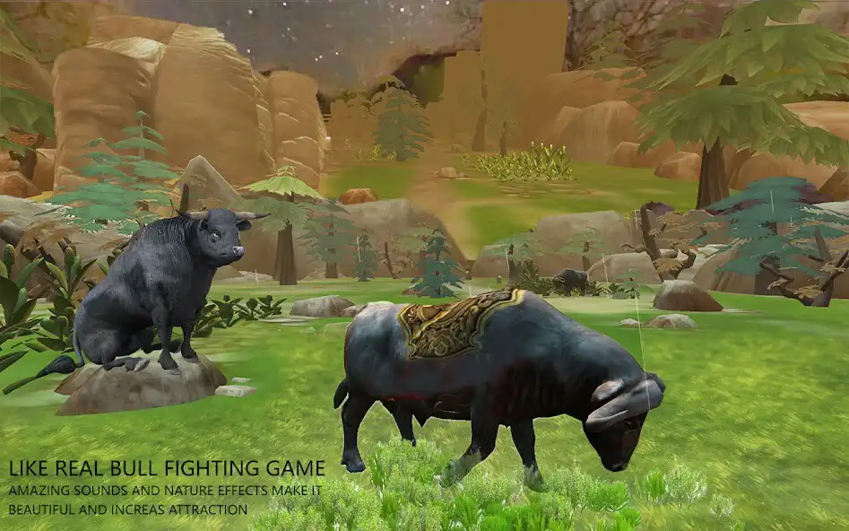 Play Angry Bull Fighting Simulator  and enjoy Angry Bull Fighting Simulator with UptoPlay