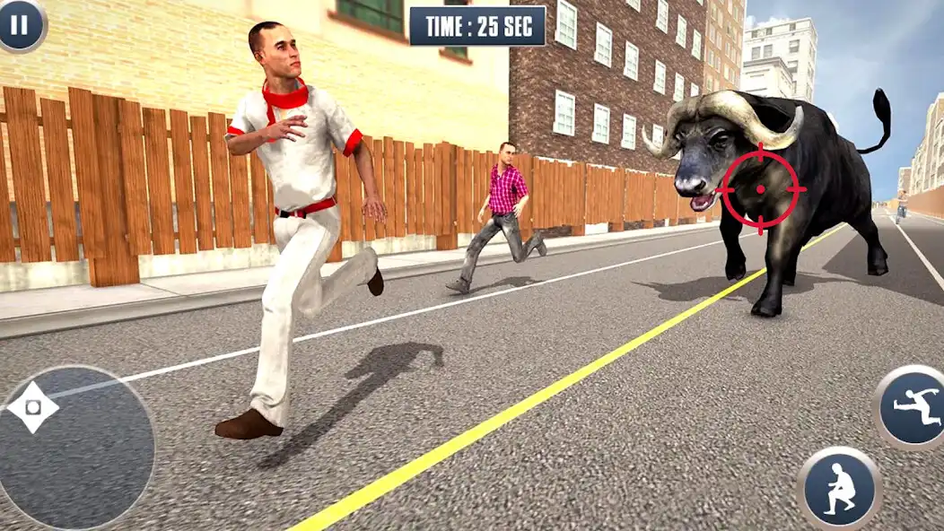 Play Angry Bull Fight Shooting Game as an online game Angry Bull Fight Shooting Game with UptoPlay