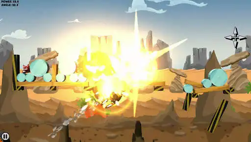 Play Angry Bunnies: Colossal Carrot Crusade as an online game Angry Bunnies: Colossal Carrot Crusade with UptoPlay