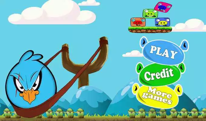 Play Angry Chicken knock Down Blocks