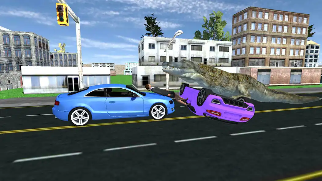 Play Angry Crocodile City Attack 3D  and enjoy Angry Crocodile City Attack 3D with UptoPlay