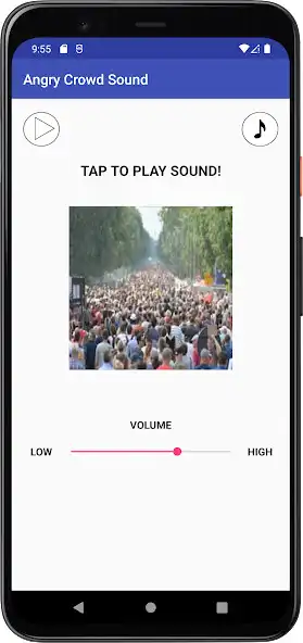 Play Angry Crowd Sound  and enjoy Angry Crowd Sound with UptoPlay