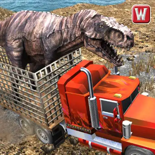 Free play online Angry Dino Offroad Transporter APK