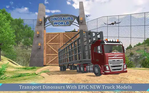 Play Angry Dinosaur Zoo Transport 2  and enjoy Angry Dinosaur Zoo Transport 2 with UptoPlay