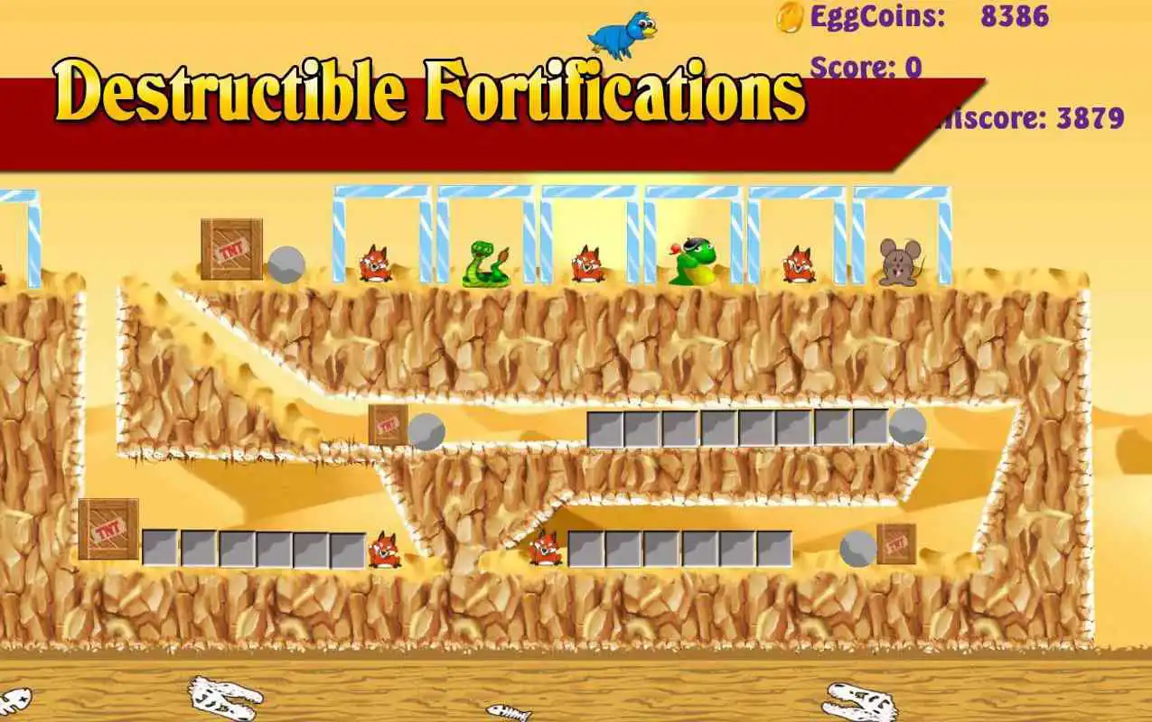 Play Angry Egg Bird vs Fox