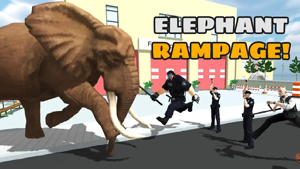 Play Angry Elephant City Rampage  and enjoy Angry Elephant City Rampage with UptoPlay