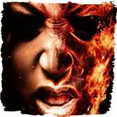 Free play online Angry face live paper APK