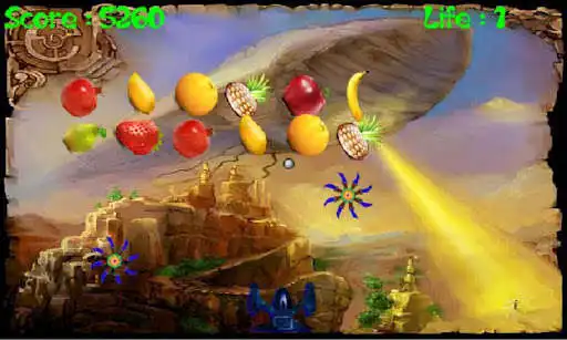 Play Angry Fruits Attack as an online game Angry Fruits Attack with UptoPlay