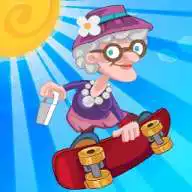 Free play online Angry Gran Skater - ANDROID  APK