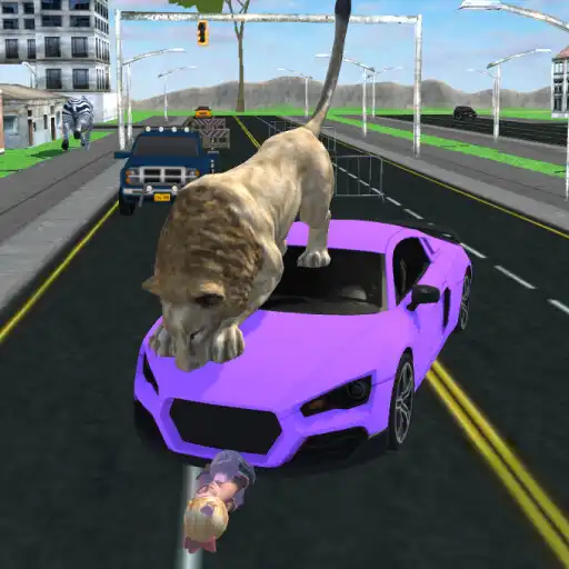 Play Angry Lion City Attack Sim 3D APK