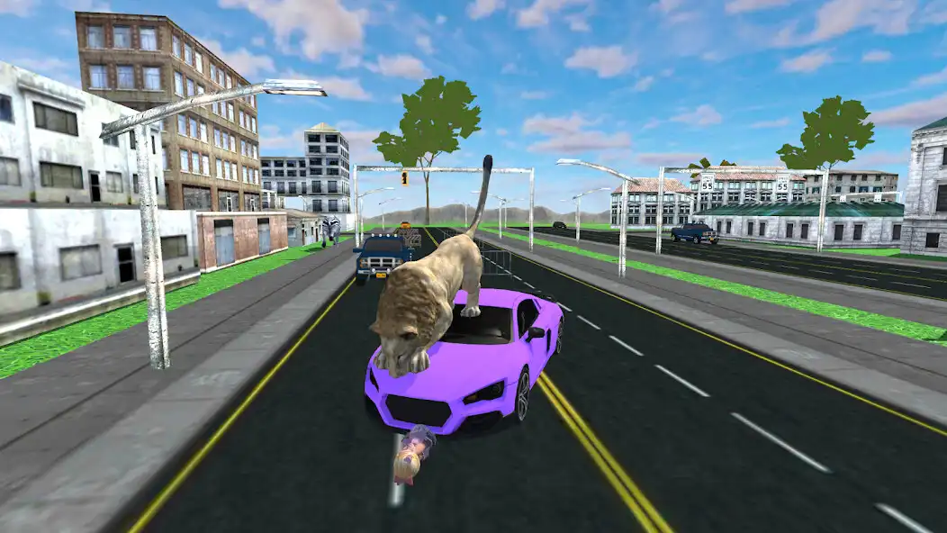 Play Angry Lion City Attack Sim 3D  and enjoy Angry Lion City Attack Sim 3D with UptoPlay