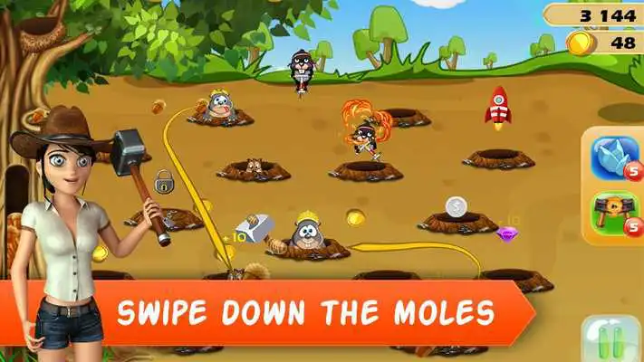 Play Angry Moles  and enjoy Angry Moles with UptoPlay