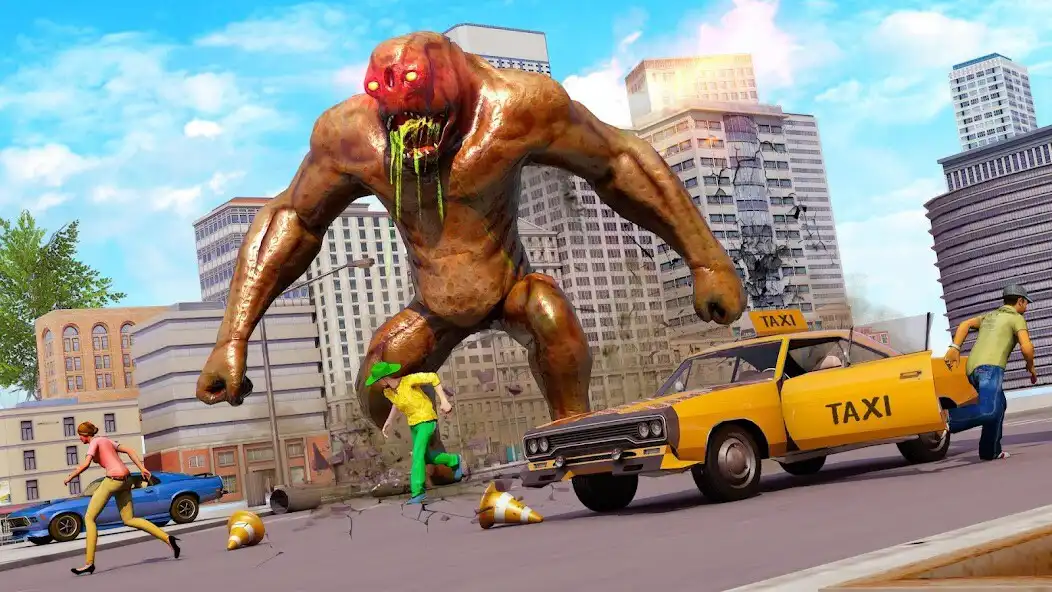 Play Angry Monster City Attack  and enjoy Angry Monster City Attack with UptoPlay