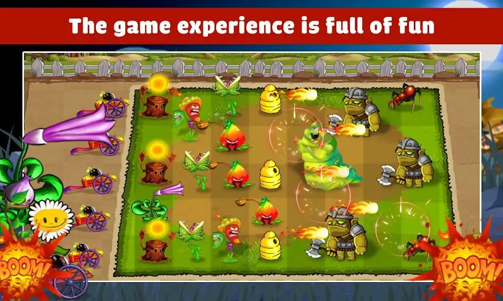 Play Angry Plants Flower as an online game Angry Plants Flower with UptoPlay