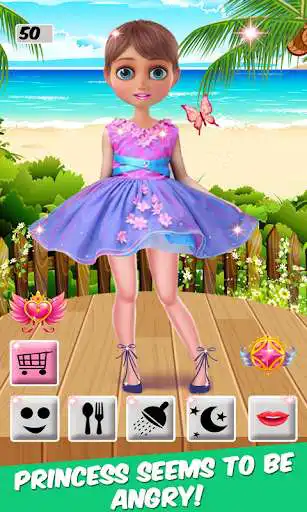 Play Angry Princess Salon: Fashion Dressup And Makeup as an online game Angry Princess Salon: Fashion Dressup And Makeup with UptoPlay