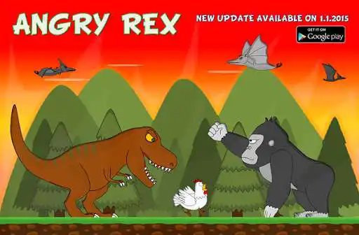 Play Angry Rex as an online game Angry Rex with UptoPlay