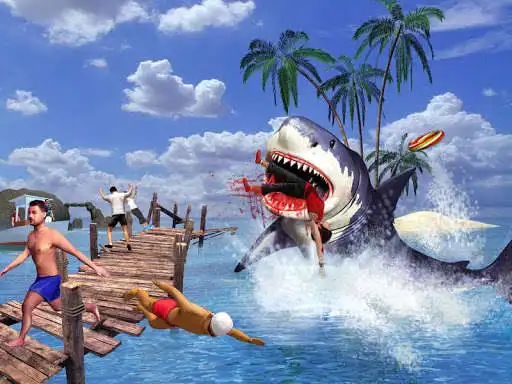 Play Angry Shark 3D Simulator Game