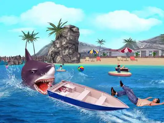 Play Angry Shark 3D Simulator Game