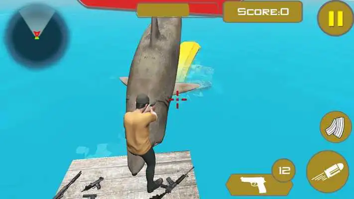 Play Angry Shark Shooter Simulator