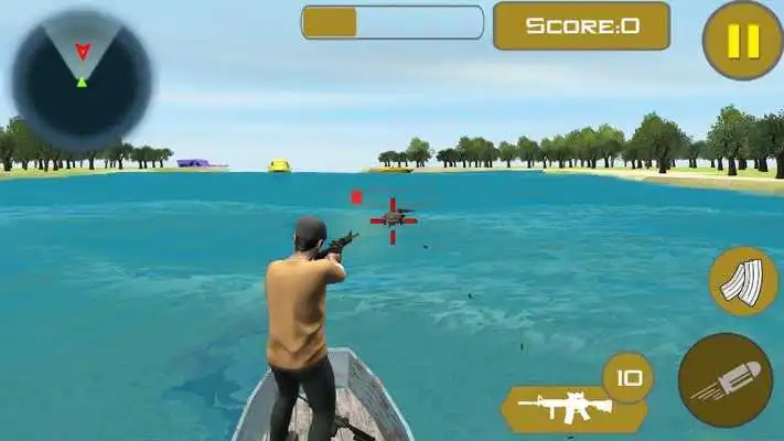 Play Angry Shark Shooter Simulator