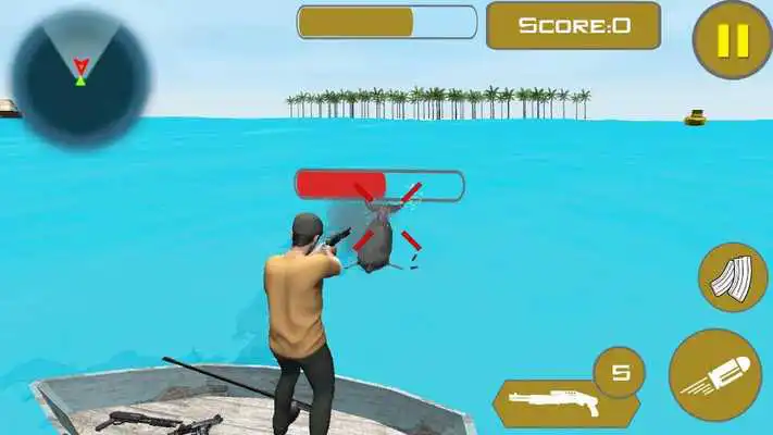 Play Angry Shark Shooter Simulator