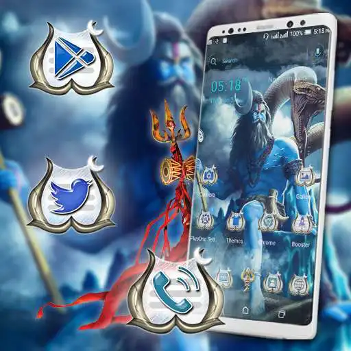 Play Angry Shiva Launcher Theme APK Play Angry Shiva Launcher Theme APK