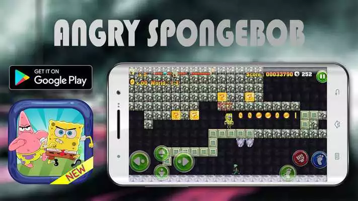 Play Angry Spongebob Epic Adventure