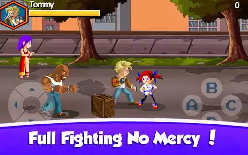 Play Angry Street Fighting as an online game Angry Street Fighting with UptoPlay