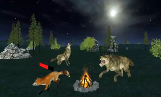 Play Angry Wolf Jungle 3D