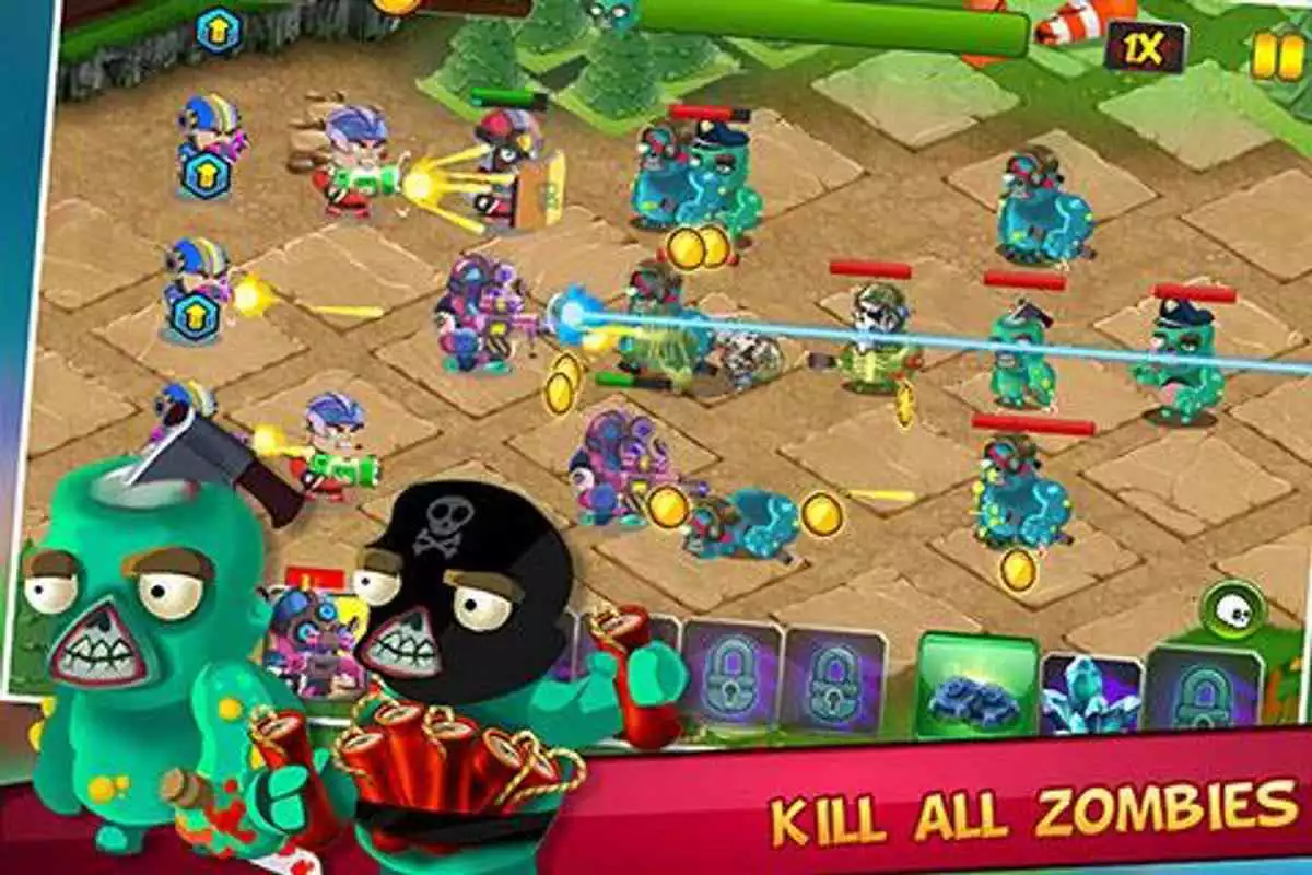 Play Angry Zombie Tower Defense
