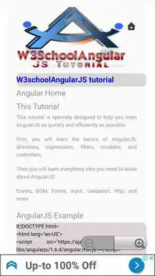 Play Angular JS Tutorial Of W3Schools Offline Play Angular JS Tutorial Of W3Schools Offline