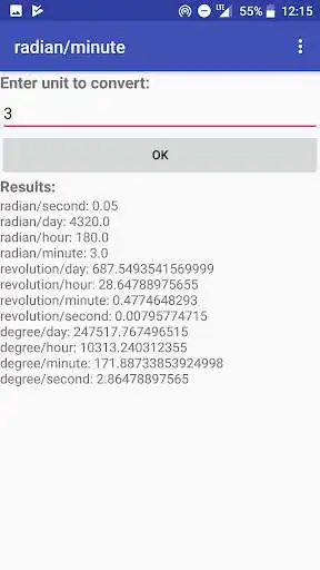 Play Angular velocity converter as an online game online Angular velocity converter with UptoPlay com.barcaz01.andrea.angularvelocityconverter Play Angular velocity converter as an online game Angular velocity converter with UptoPlay