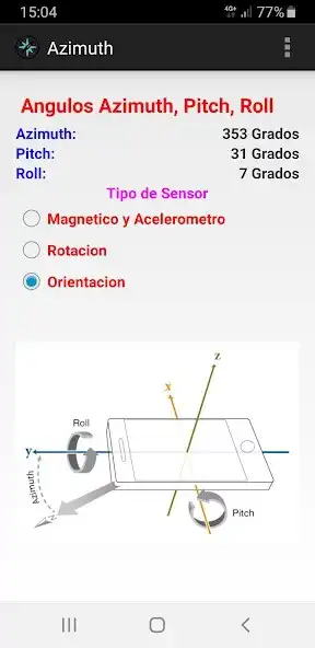 Play Angulos Azimuth Pitch Roll  and enjoy Angulos Azimuth Pitch Roll with UptoPlay