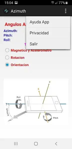 Play Angulos Azimuth Pitch Roll as an online game Angulos Azimuth Pitch Roll with UptoPlay