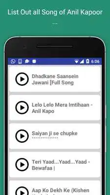 Play Anil Kapoor Hit Songs 2016
