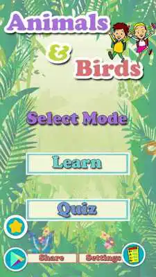 Play Animal and Birds learn and Spell.