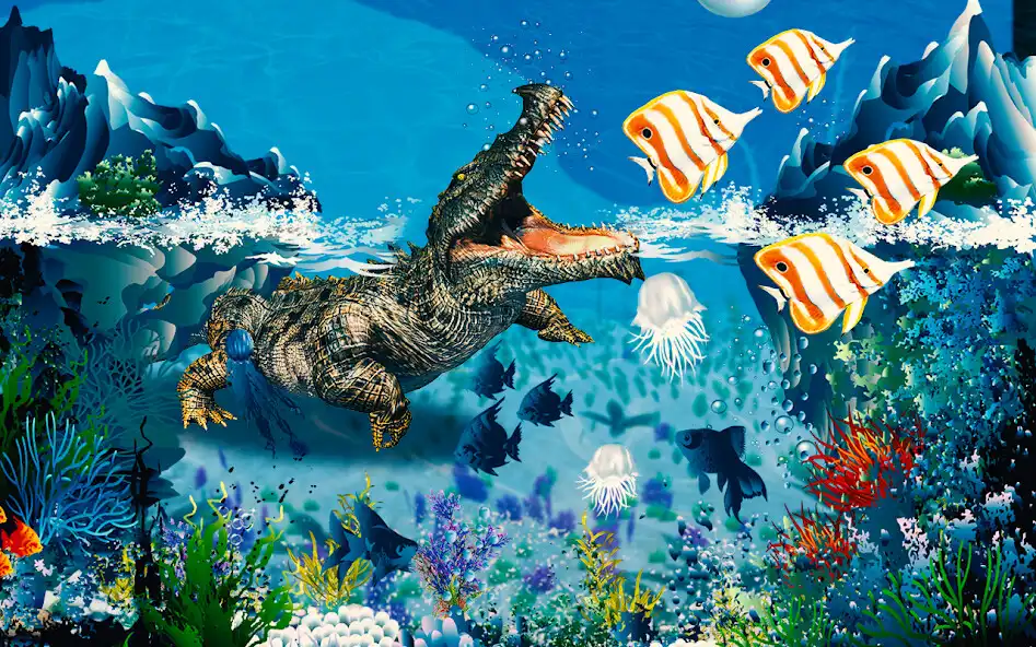 Play Animal Attack Crocodile Games as an online game Animal Attack Crocodile Games with UptoPlay