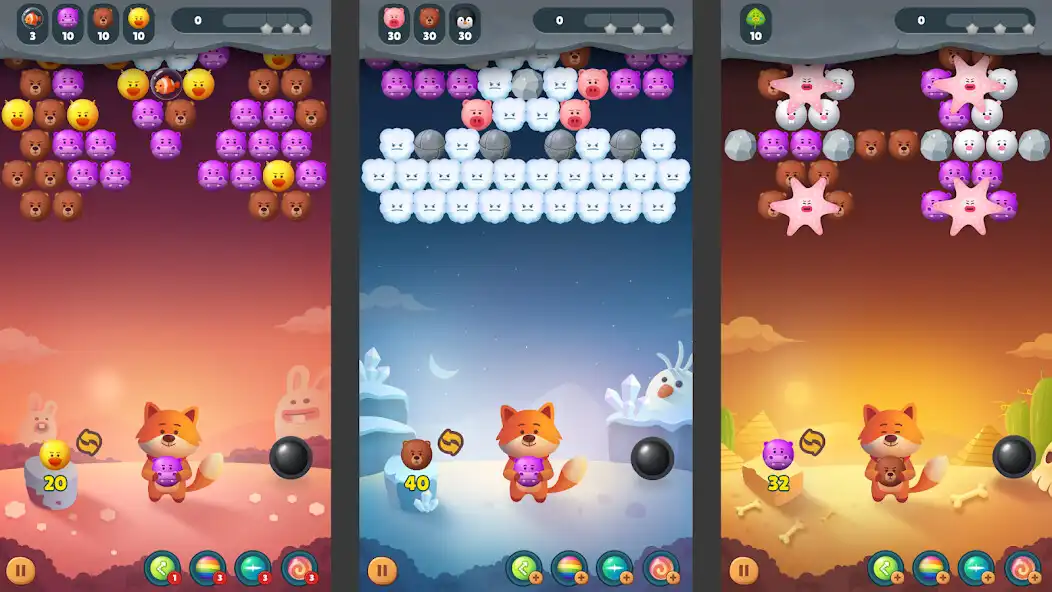 Play Animal Bubble Boom! as an online game Animal Bubble Boom! with UptoPlay