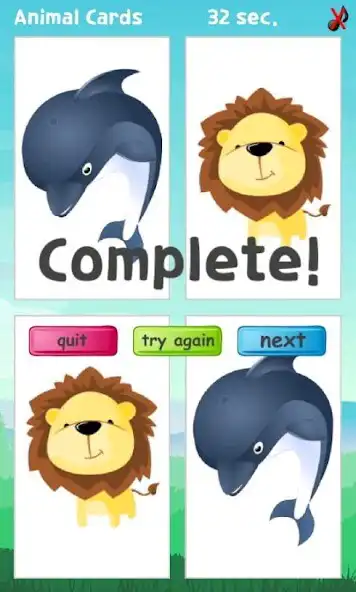 Play Animal Cards - Test your memory, match same animal  and enjoy Animal Cards - Test your memory, match same animal with UptoPlay