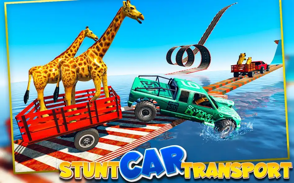 Play Animal Cargo Transport Truck as an online game Animal Cargo Transport Truck with UptoPlay