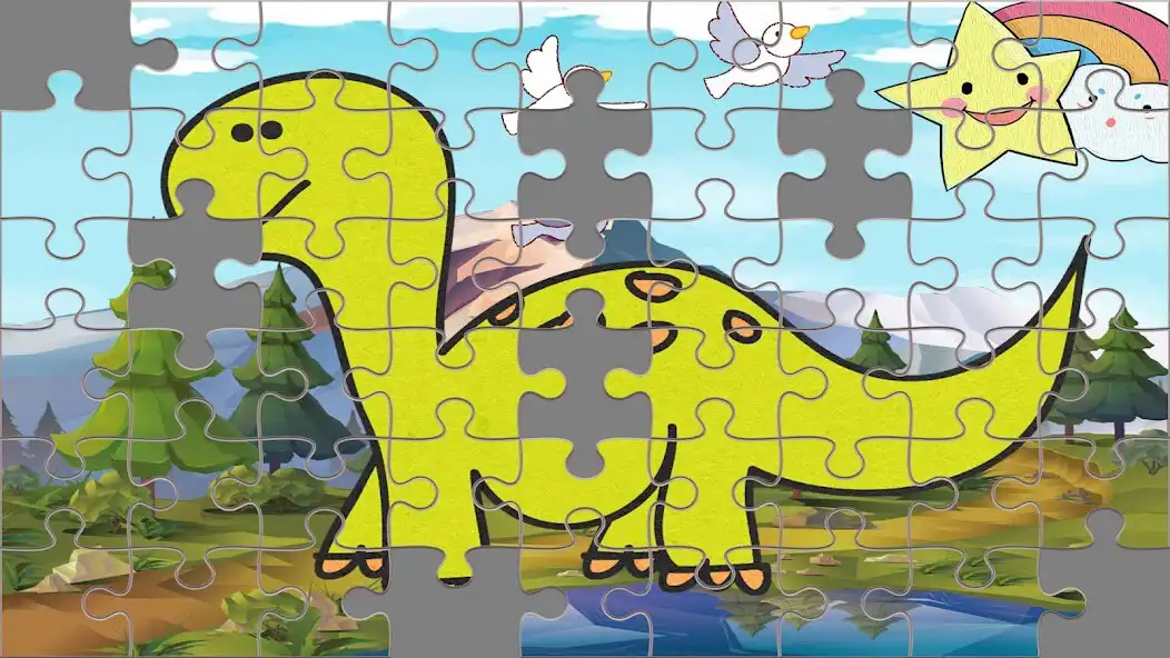 Play Animal Cartoon Puzzle : Jigsaw  and enjoy Animal Cartoon Puzzle : Jigsaw with UptoPlay