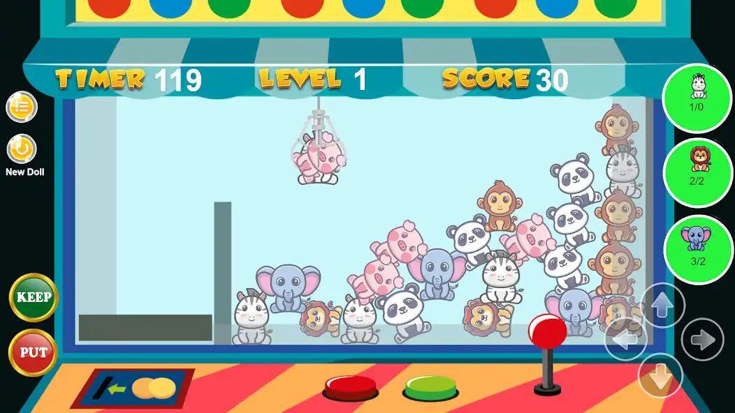Play Animal Claw machines as an online game Animal Claw machines with UptoPlay