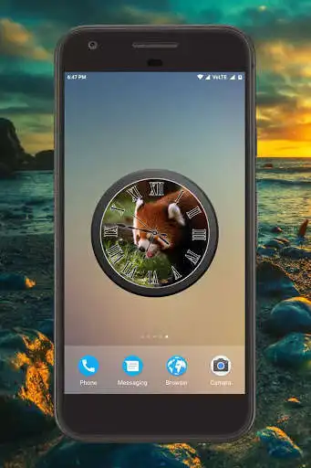 Play Animal Clock Live Wallpaper  and enjoy Animal Clock Live Wallpaper with UptoPlay
