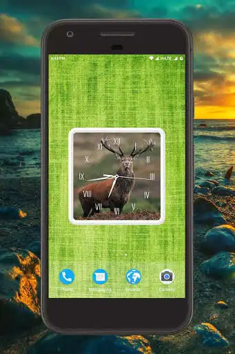 Play Animal Clock Live Wallpaper as an online game Animal Clock Live Wallpaper with UptoPlay