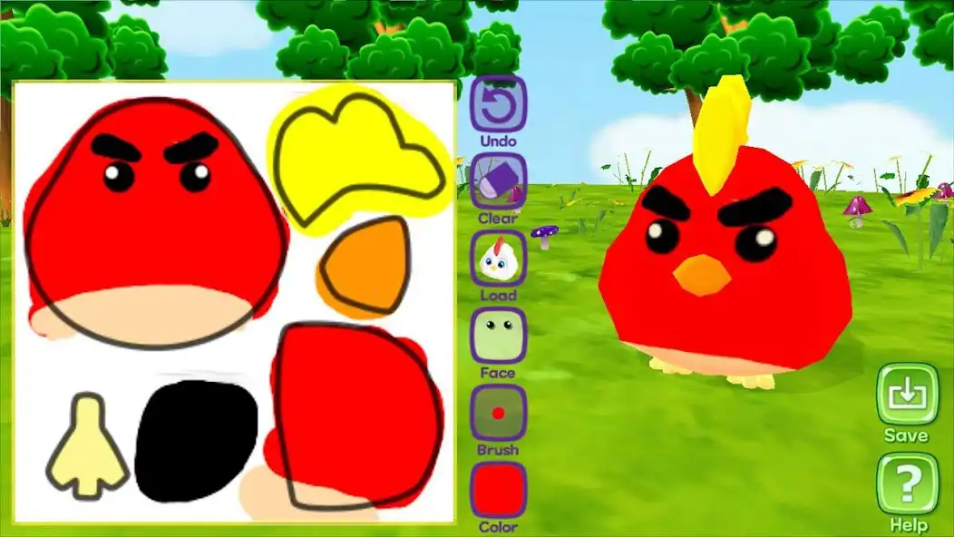 Play Animal Coloring 3D - AR as an online game Animal Coloring 3D - AR with UptoPlay