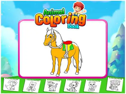 Play Animal Coloring Book - Coloring Book For Kids