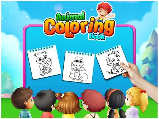 Play Animal Coloring Book - Coloring Book For Kids