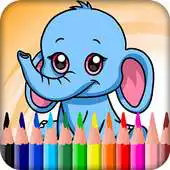 Free play online Animal Colour book APK