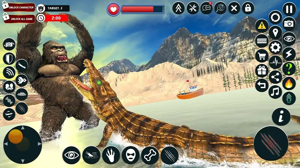Play Animal Crocodile Attack Game  and enjoy Animal Crocodile Attack Game with UptoPlay