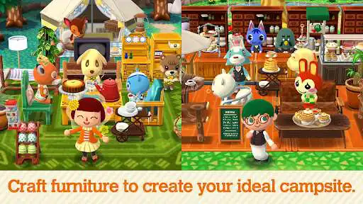 Play Animal Crossing: Pocket Camp as an online game Animal Crossing: Pocket Camp with UptoPlay